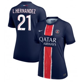 Paris Saint-Germain Lucas Hernandez #21 Hjemme skjorte til dame 2024-25 Kortermet